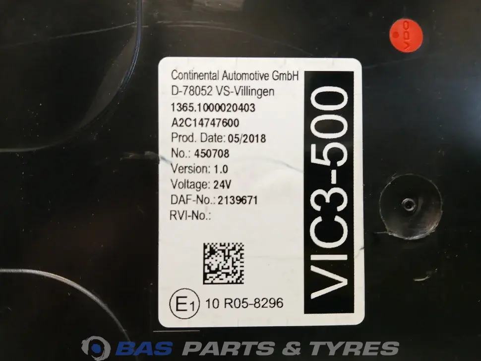 VIC3 DAF 2141289 VIC3 DAF 2141289