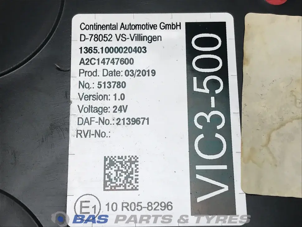 VIC3 DAF 2141289 VIC3 DAF 2141289