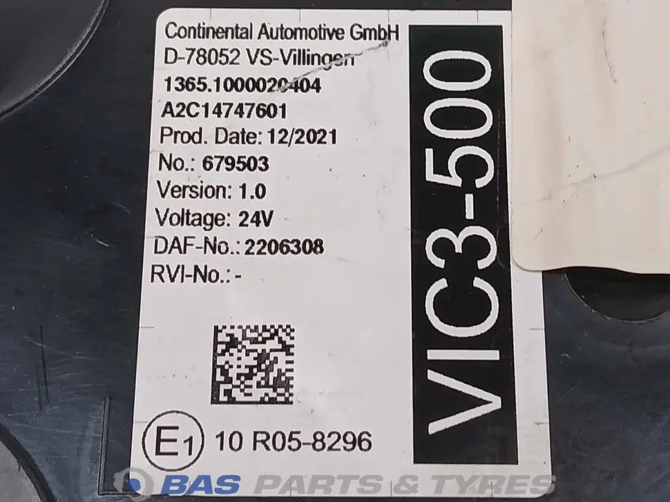 VIC3 DAF 2141289 VIC3 DAF 2141289