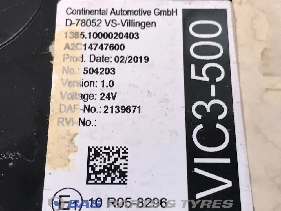 VIC3 DAF 2141289 VIC3 DAF 2141289