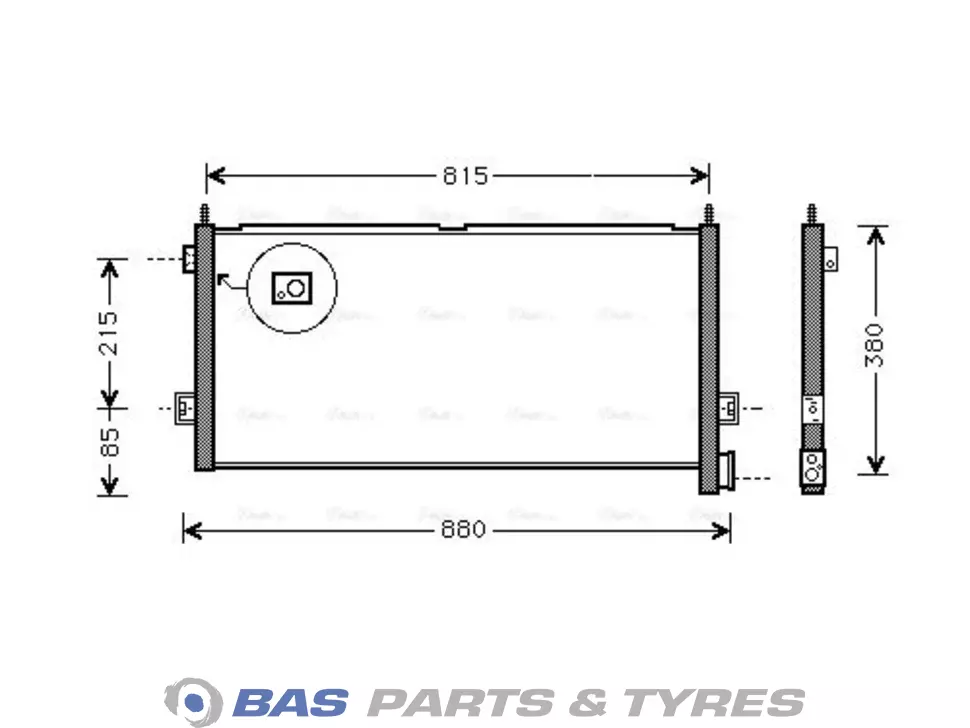 Condensator AVA Cooling 20838905