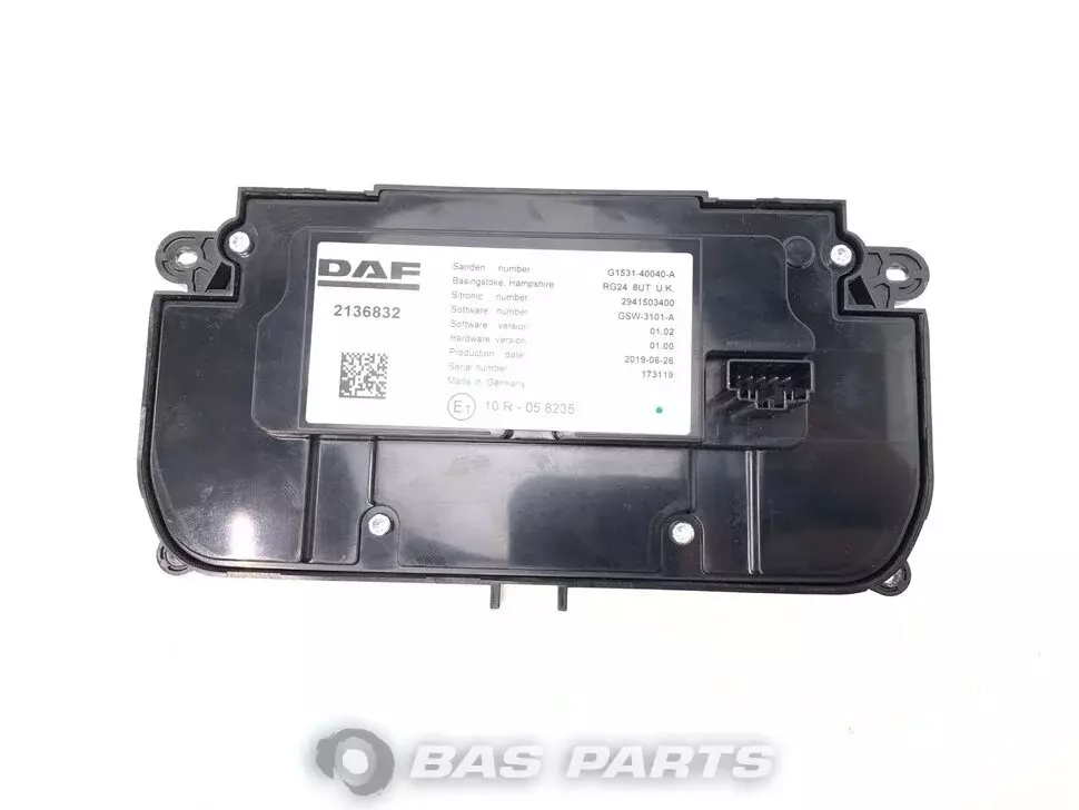 Control panel DAF 2136832 Control panel DAF 2136832