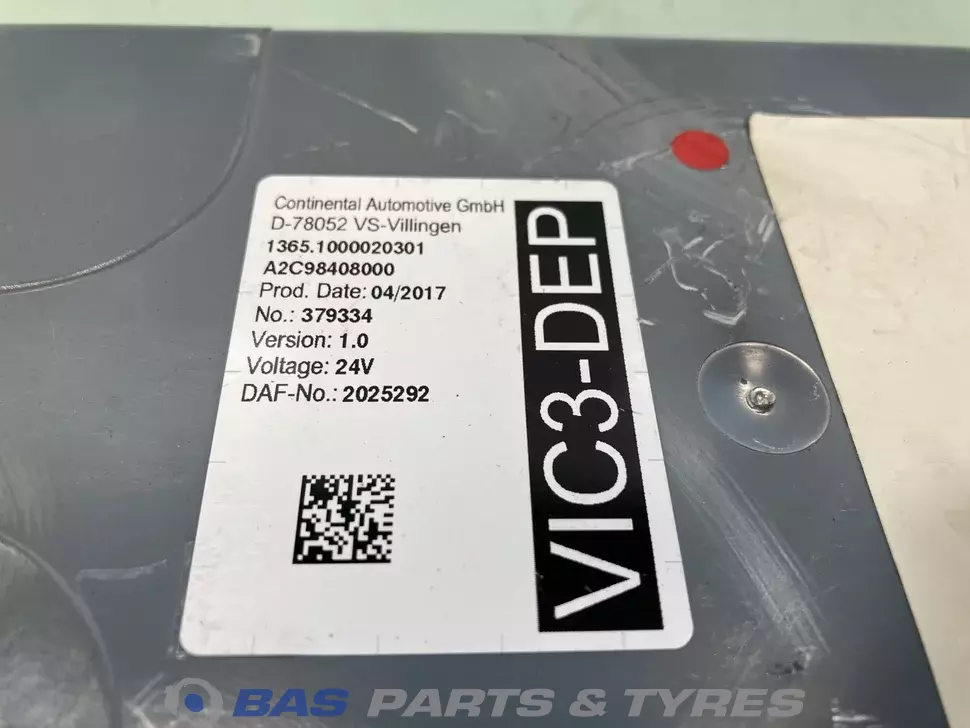 Control unit VIC DAF 2025292 Control unit VIC DAF 2025292