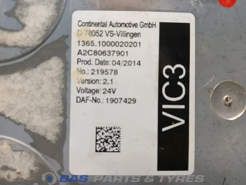 Steuergerät VIC DAF 1907429 Steuergerät VIC DAF 1907429