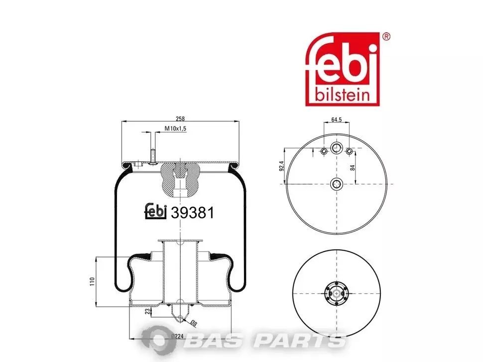 Bellows Febi 3195091
