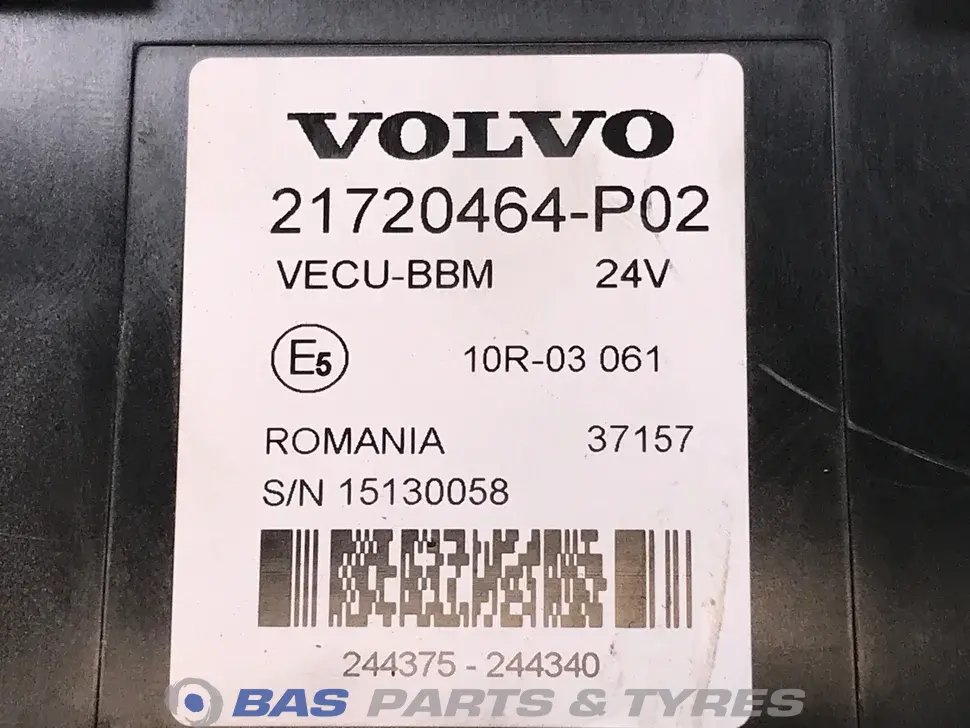 VECU control unit Volvo 20538397 VECU control unit Volvo 20538397