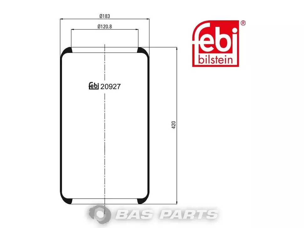 Luftfederbalg Febi 3116354