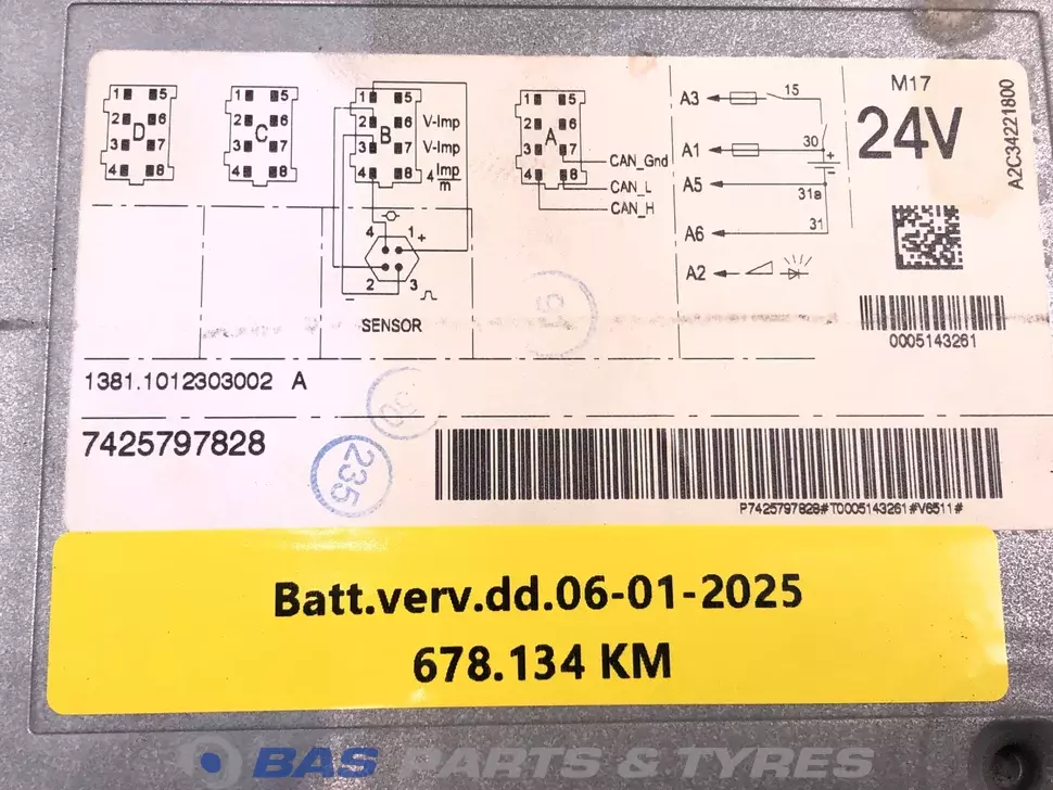 Tachygraphe Volvo 21718363 Tachygraphe Volvo 21718363