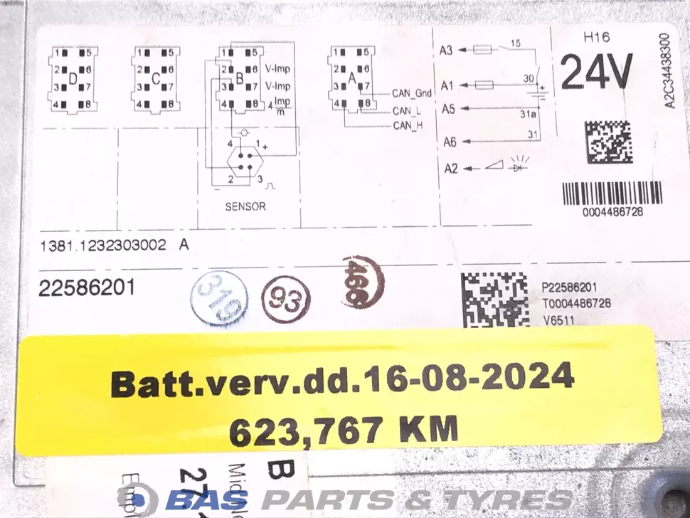تاكوغراف Volvo 21718271 تاكوغراف Volvo 21718271