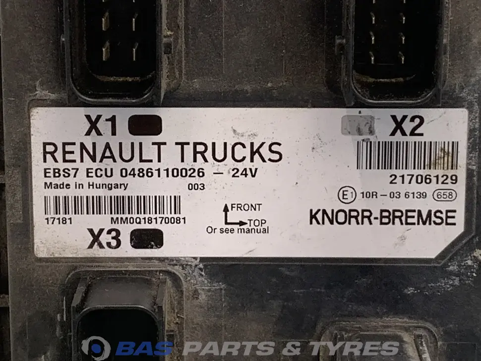 Control unit EBS Renault 7421924965 Control unit EBS Renault 7421924965