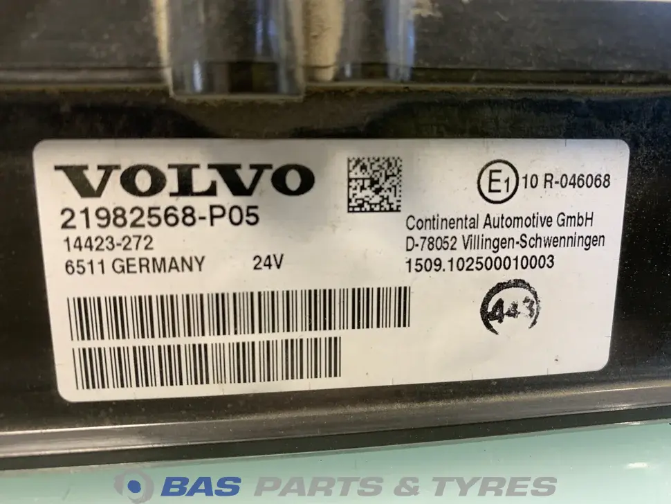 Tableau de bord Volvo 21589170 Tableau de bord Volvo 21589170