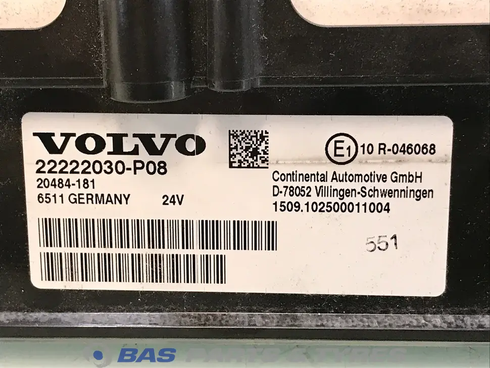Tableau de bord Volvo 21589170 Tableau de bord Volvo 21589170
