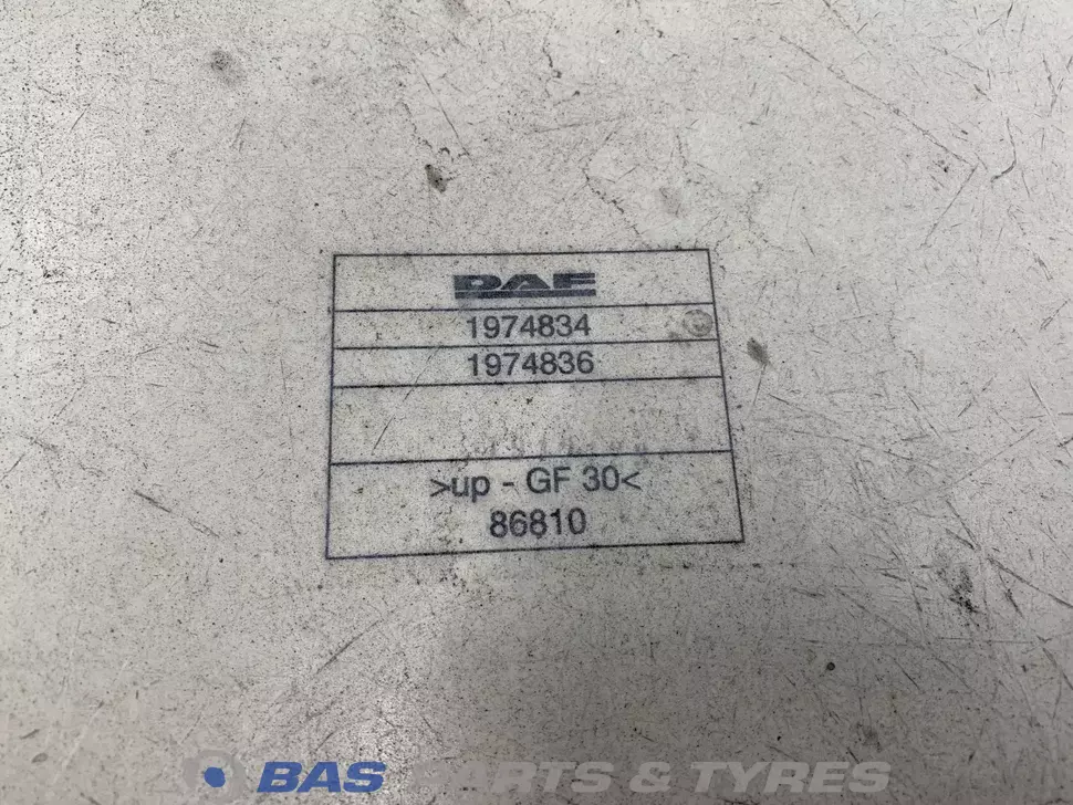 брызговик DAF 1974834 брызговик DAF 1974834