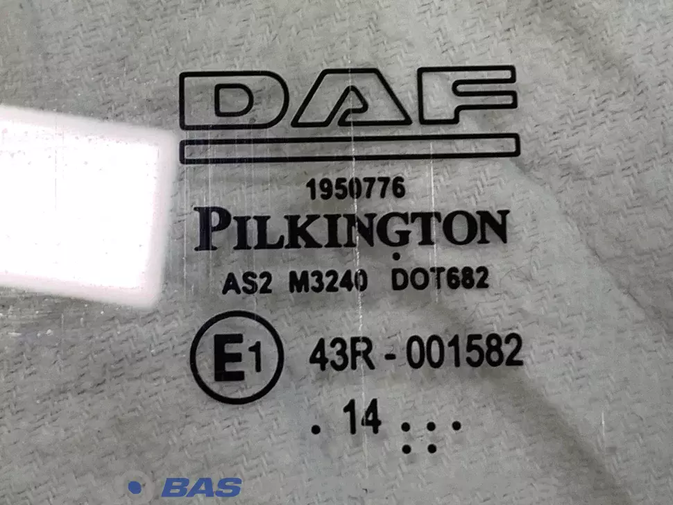 Fenêtre de porte DAF 1950776 Fenêtre de porte DAF 1950776