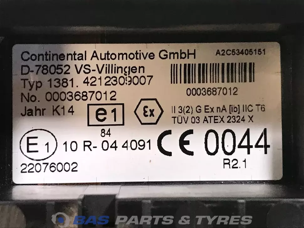 Tachygraphe Renault 7422076002 Tachygraphe Renault 7422076002
