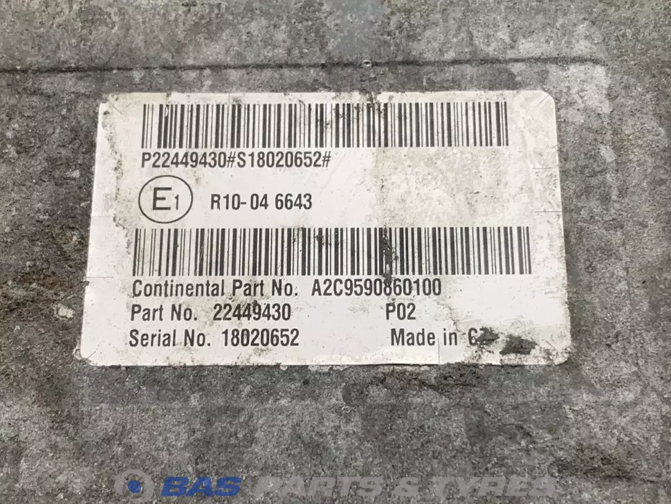 Unité de commande AdBlue Volvo 21870075 Unité de commande AdBlue Volvo 21870075