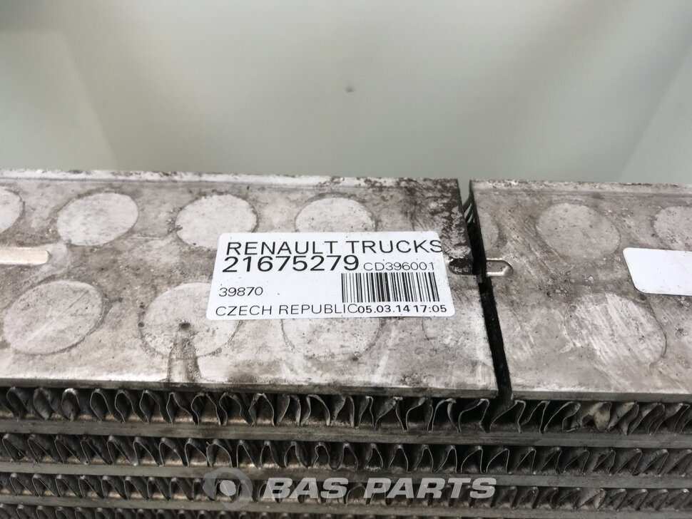 Intercooler 7421675279 7421675279, 7485013523, 7485013522 - BAS Parts