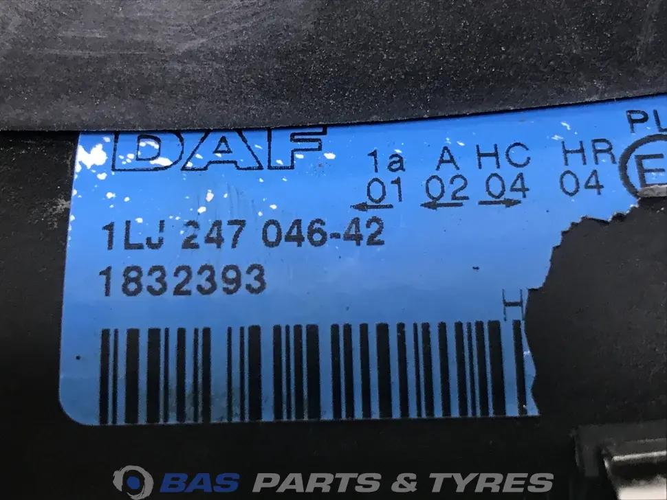 Headlight DAF 1832393 Headlight DAF 1832393