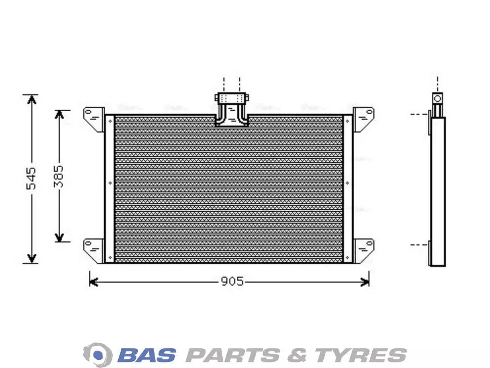 Airco condensor AVA Cooling 1354110