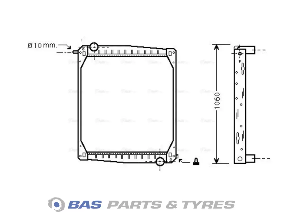 Radiator AVA Cooling 1365371