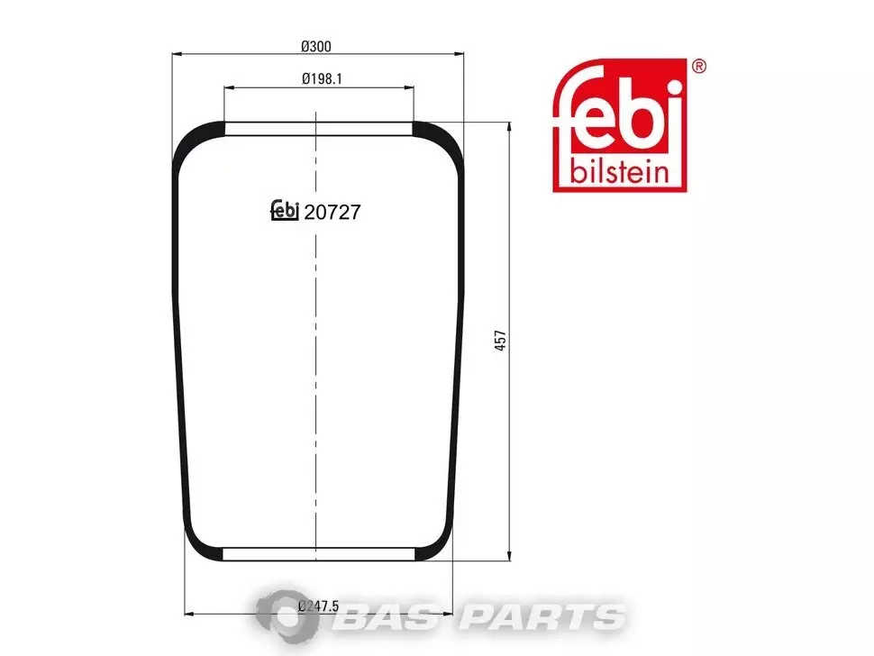 Въздух под Febi 3823277501 Въздух под Febi 3823277501