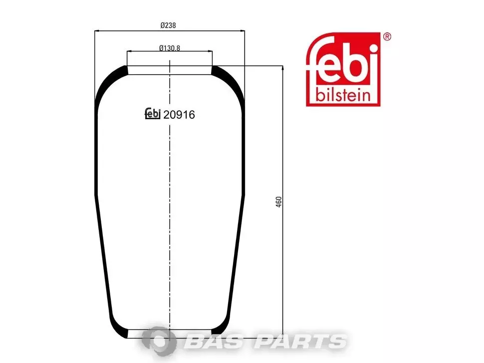 Zračni mehur Febi 81436010095
