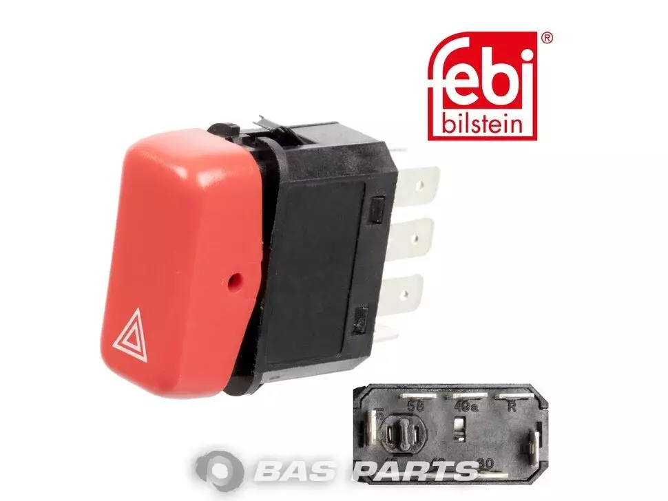 Warnblinkschalter Febi 0055459224