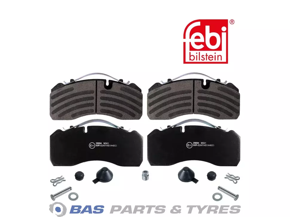 Brake lining set Febi 81508205017 Brake lining set Febi 81508205017