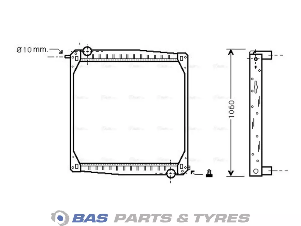 Radiador AVA Cooling 1327249