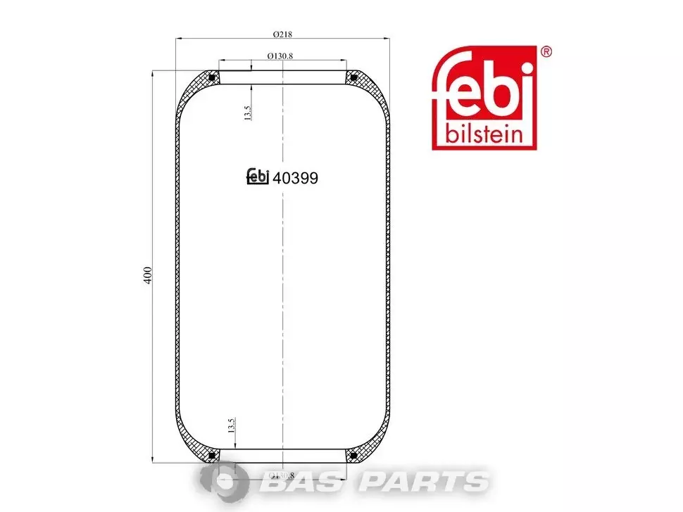 Bellows Febi 20540789