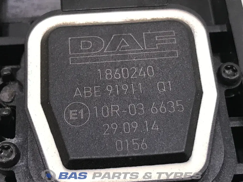 Gaspedal DAF 1860240 Gaspedal DAF 1860240
