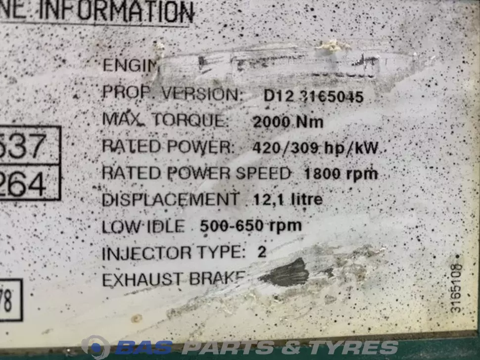 Engine management ECU Renault 7485020544 Engine management ECU Renault 7485020544