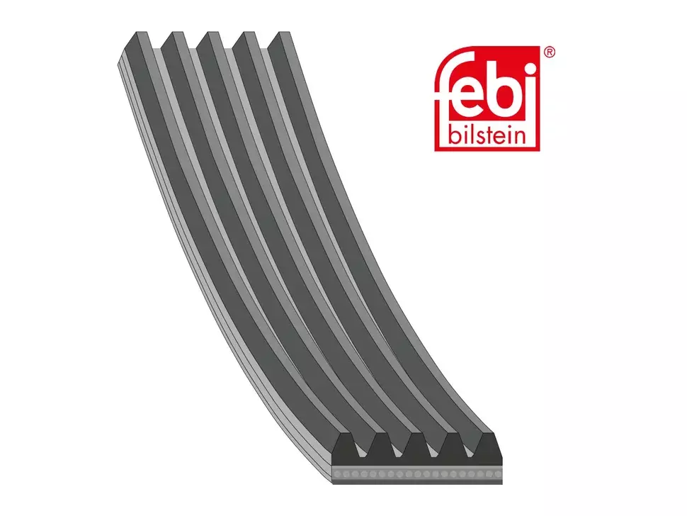 Gegroefde aandr.riem Febi 50 10 477 335 Gegroefde aandr.riem Febi 50 10 477 335