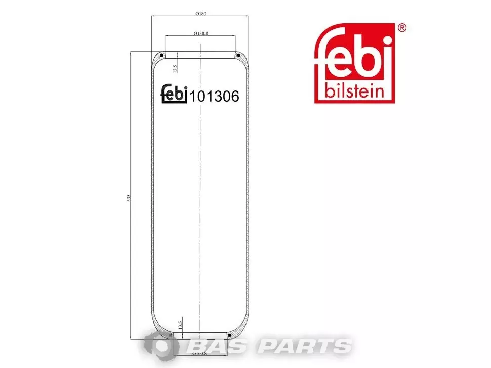 Pernă de aer Febi 1082130 Pernă de aer Febi 1082130