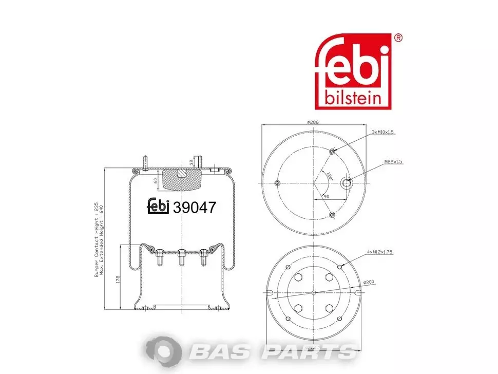 Luftfederbalg Febi 5000745918