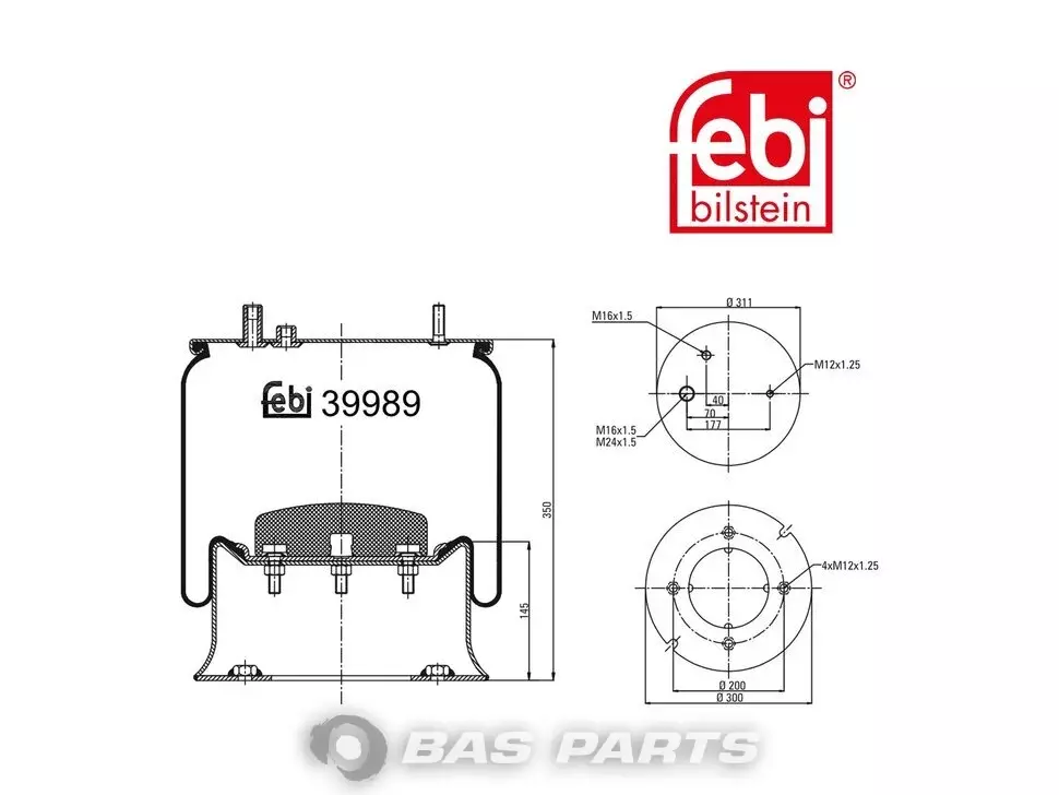 Luftfederbalg Febi 5010052722