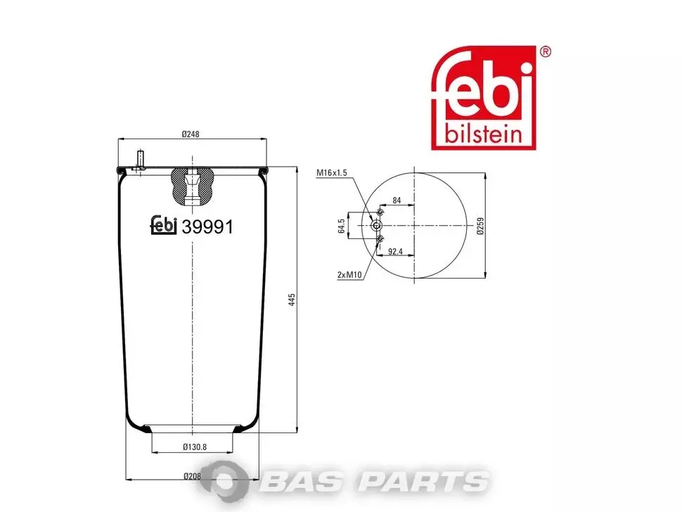 сильфон Febi 1076595 сильфон Febi 1076595