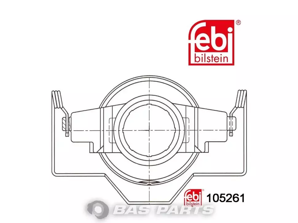 Eliberați rulmentul Febi 20739916