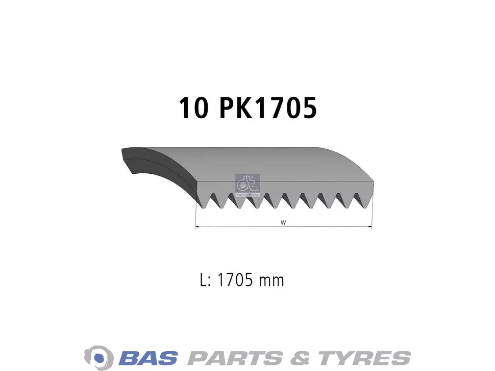 Belt DT Spare Parts 20846320 Belt DT Spare Parts 20846320