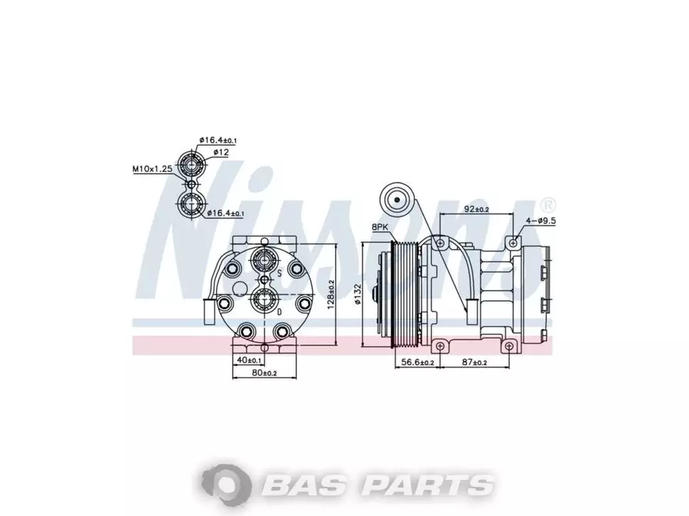 Kompressor Nissens 5010563567