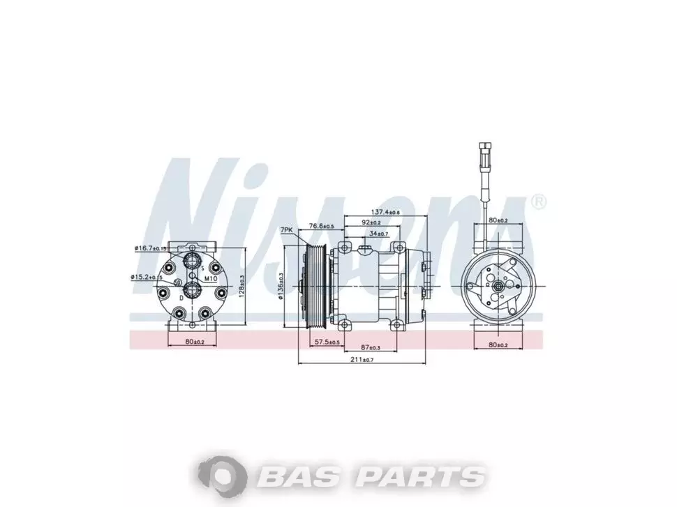 Sistem climatizare Nissens 1685170 Sistem climatizare Nissens 1685170