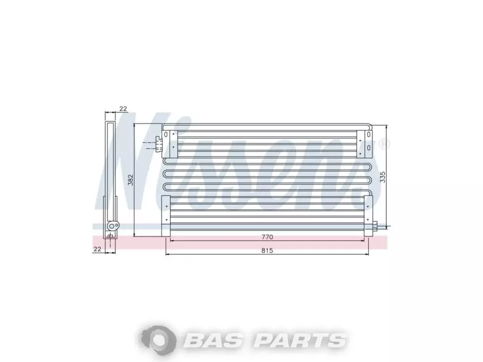 Kondensator Nissens 3962652