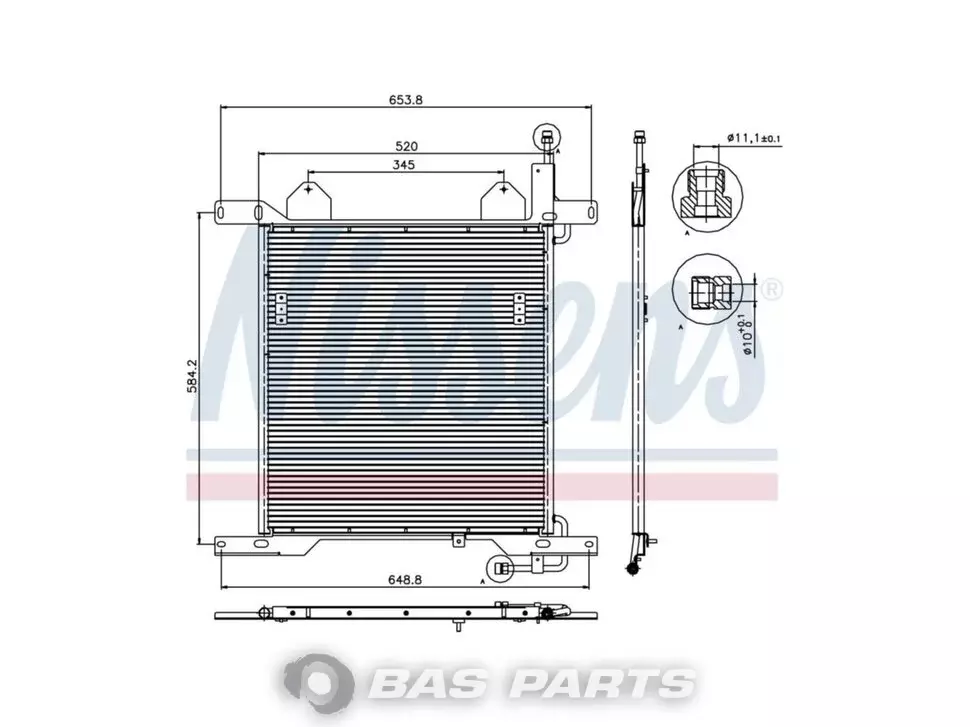 Condensator Nissens 1327759