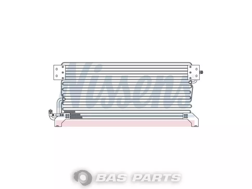 Condensator Nissens 8144689 Condensator Nissens 8144689
