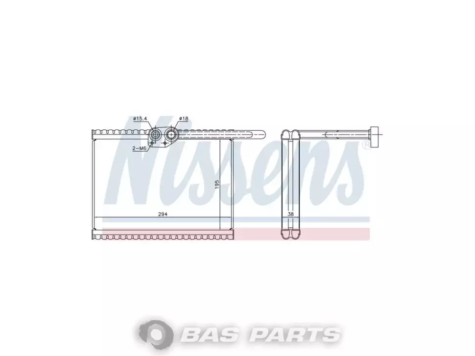 Verdampfer Nissens 7482348991