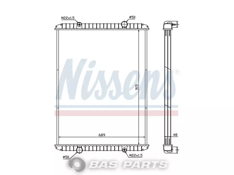 Radijator Nissens 5010230485