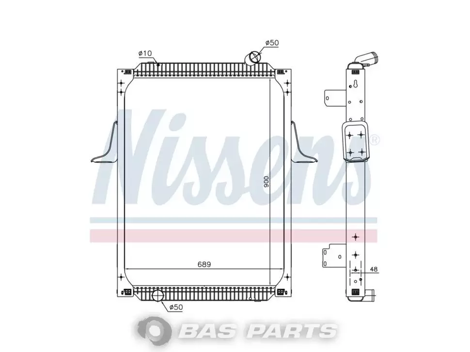 Radiator Nissens 5001861376