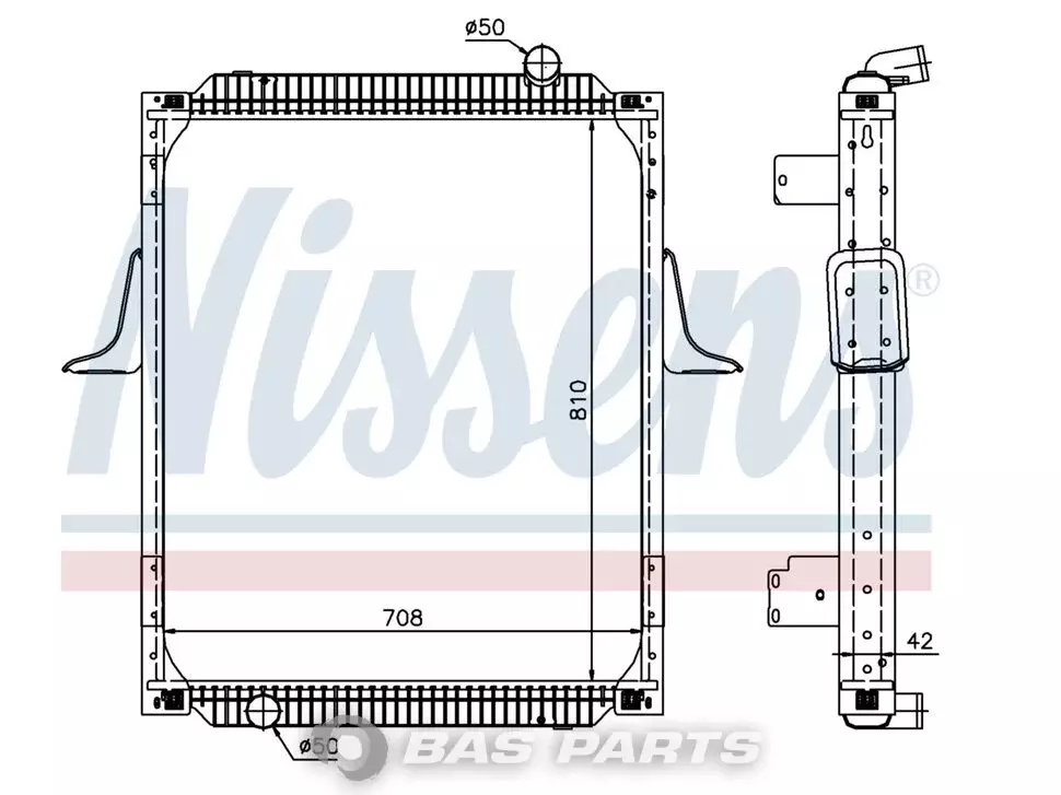 Grzejnik Nissens 5010315748 Grzejnik Nissens 5010315748