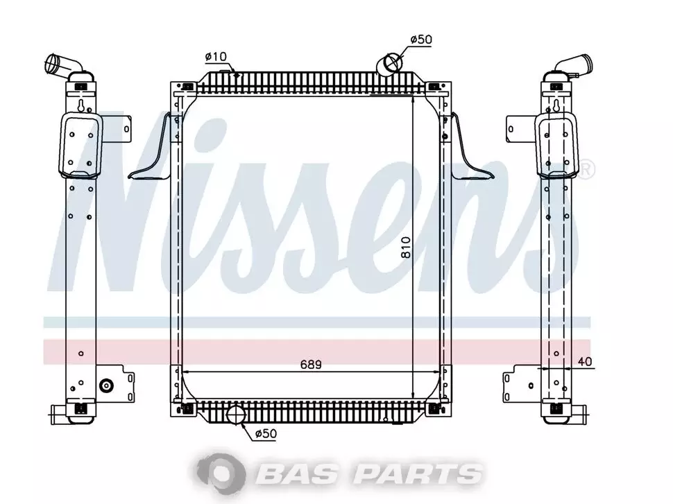 Radiator Nissens 5001858494
