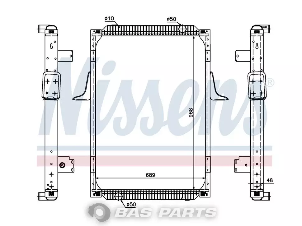 Kühler Nissens 5001858488 Kühler Nissens 5001858488